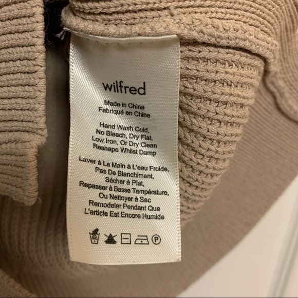 Aritzia Wilfred Crevier Top in Beige/Brown - XXS - Picture 6 of 11